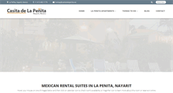 Desktop Screenshot of casitadelapenita.ws